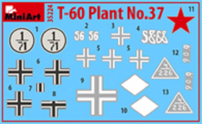 T-60 PLANT No.37 EARLY SERIES. INTERIOR KIT – Image 11