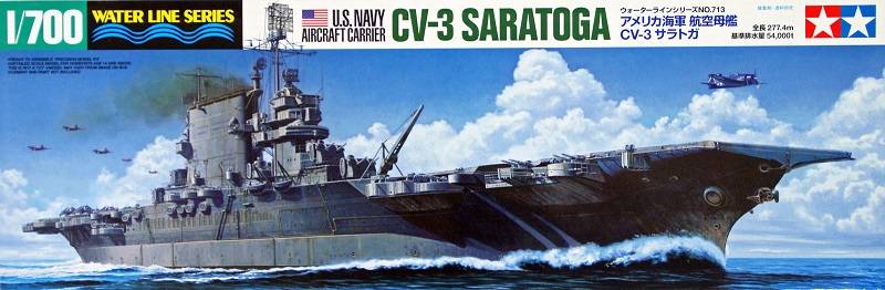 U.S Navy Aircraft Carrier USS Saratoga CV-3