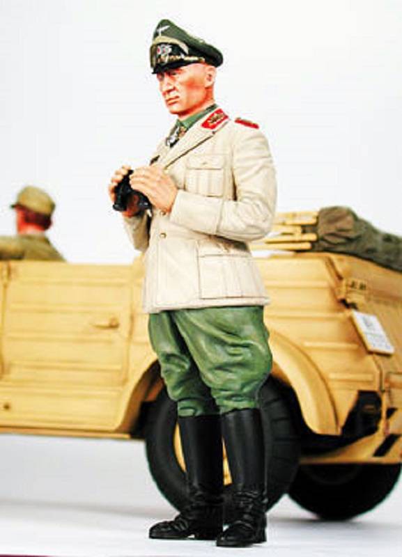 German Kübelwagen Type 82 Afrika-corps w.Feldmarchall Rommel – Image 3