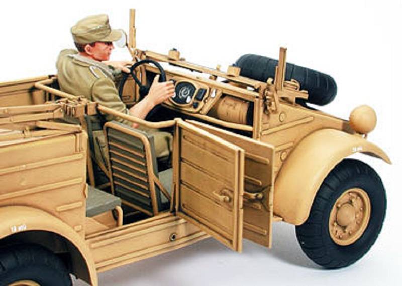 German Kübelwagen Type 82 Afrika-corps w.Feldmarchall Rommel – Image 8