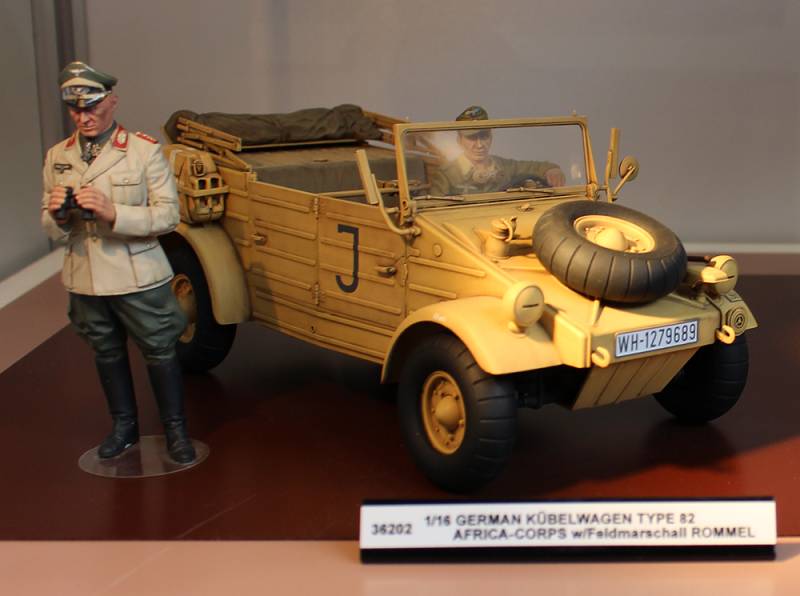 German Kübelwagen Type 82 Afrika-corps w.Feldmarchall Rommel – Image 2