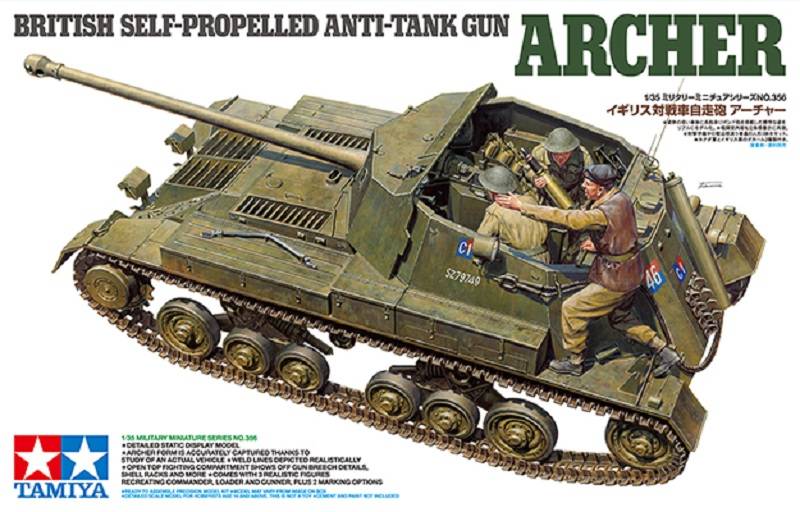British Self Propelled Anti Tank Gun Archer