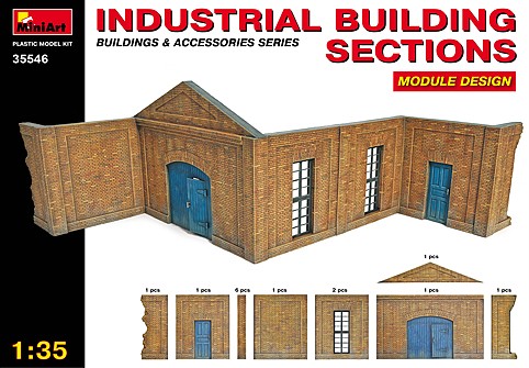 INDUSTRIAL BUILDING SECTIONS