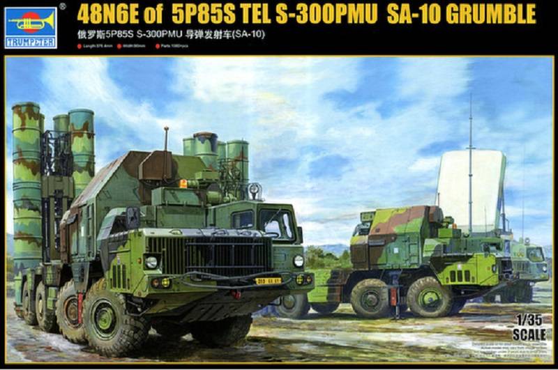 48N6E of 5P85S TEL S-300PMU SA-10 GRUMBLE