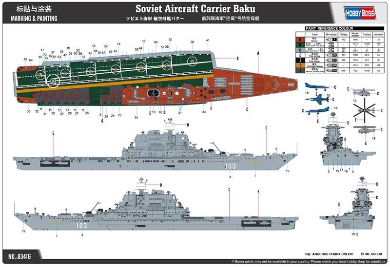 Soviet Aircraft Carrier Baku – Image 2