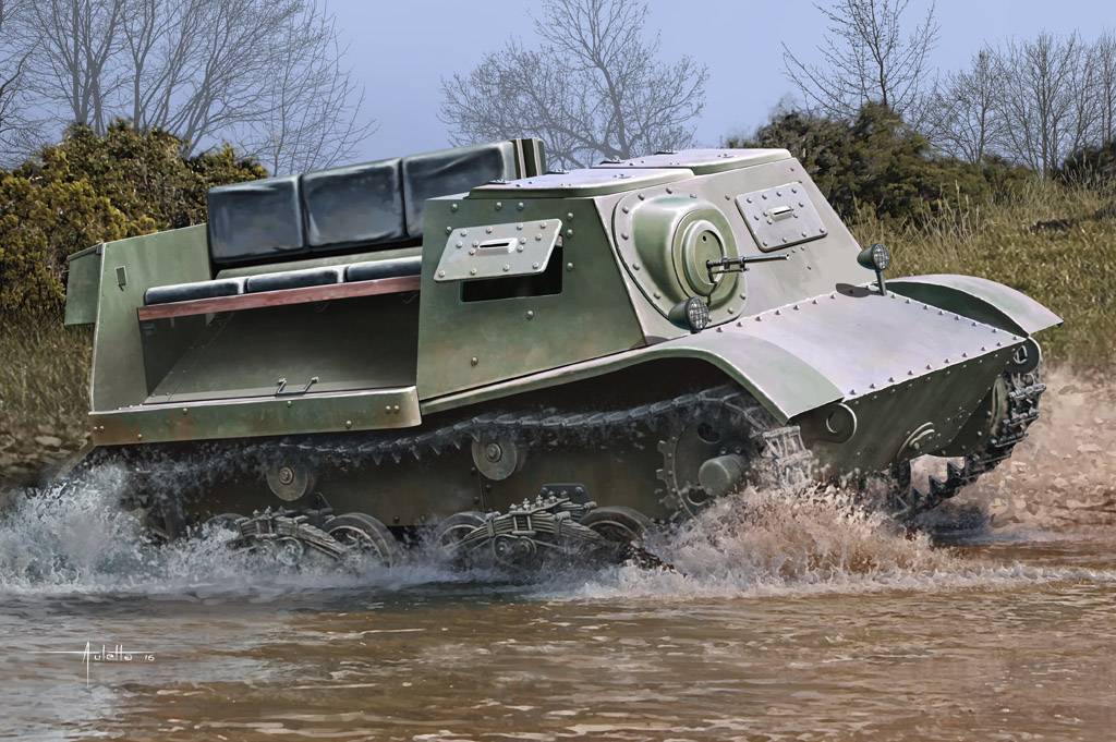 Soviet T-20 Armored Tractor Komsomolets – Image 2