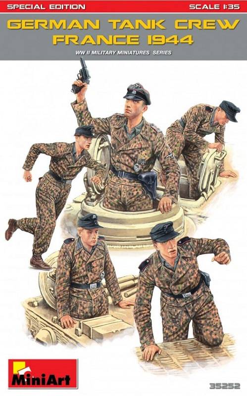 GERMAN TANK CREW (FRANCE 1944). SPECIAL EDITION