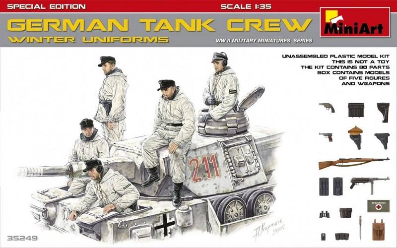 GERMAN TANK CREW (WINTER UNIFORMS) SPECIAL EDITION