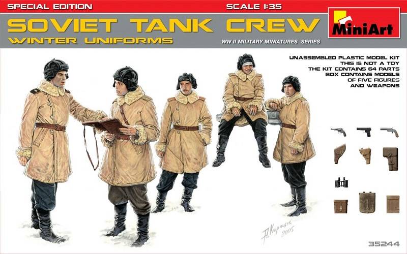 SOVIET TANK CREW (WINTER UNIFORMS) SPECIAL EDITION