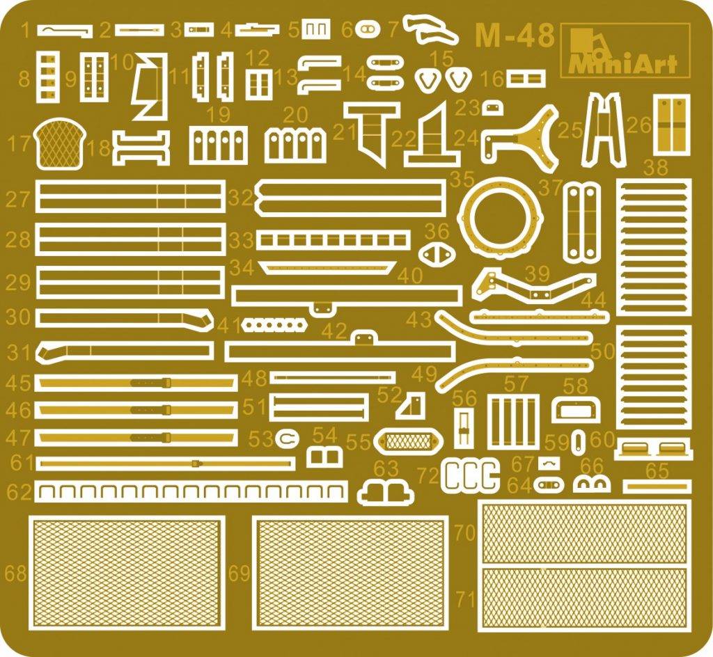 T-55A Early Mod. 1965. Interior Kit – Image 3