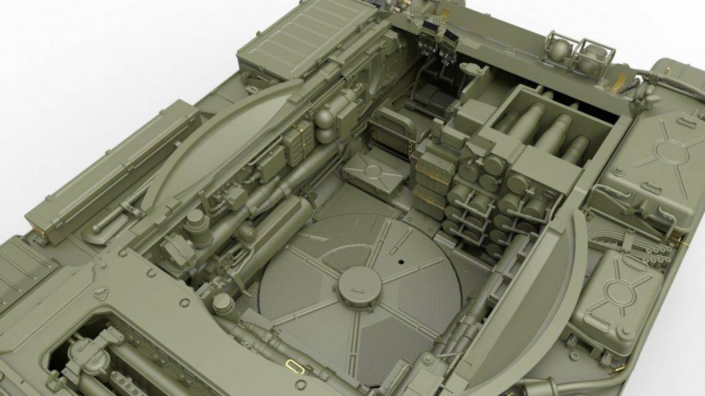 T-55A Early Mod. 1965. Interior Kit – Image 9