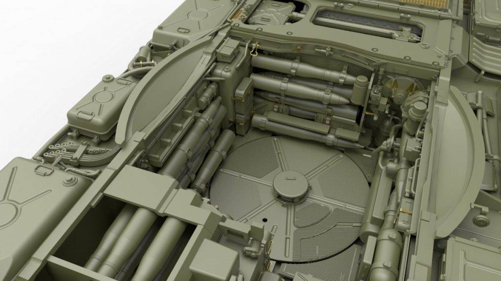 T-55A Early Mod. 1965. Interior Kit – Image 10
