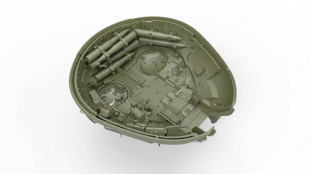 T-55A Early Mod. 1965. Interior Kit – Image 14