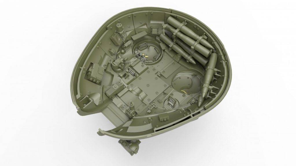 T-55A Early Mod. 1965. Interior Kit – Image 15
