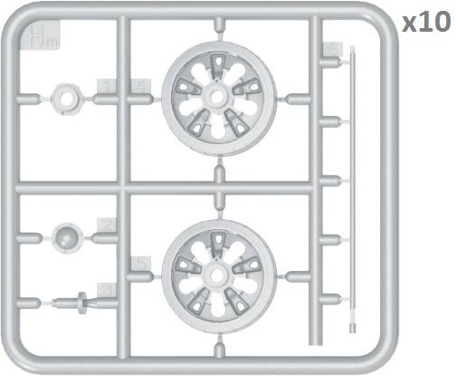 T-54 T-55 (EARLY) Wheels Set – Image 2