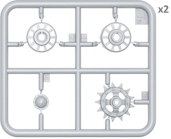 T-54 T-55 (EARLY) Wheels Set – Image 4