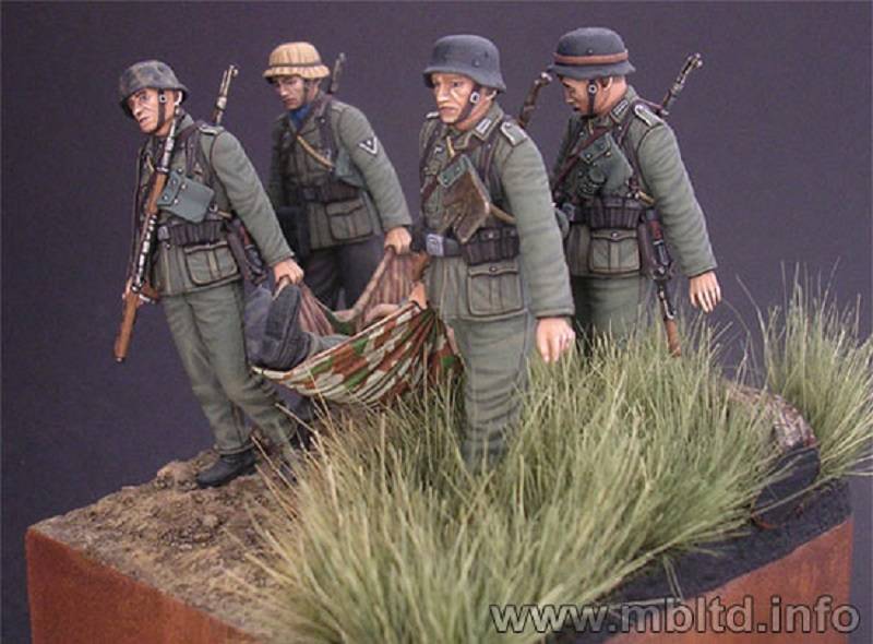 Casualty Evacuation, German Infantry, Stalingrad, Summer 1942 – Image 4