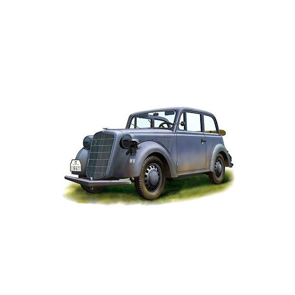German Opel Stabswagen modèle 1937 cabriolet – Image 2