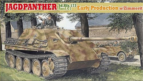 Jagdpanther Ausf.G1 Early Production w/zimmerit