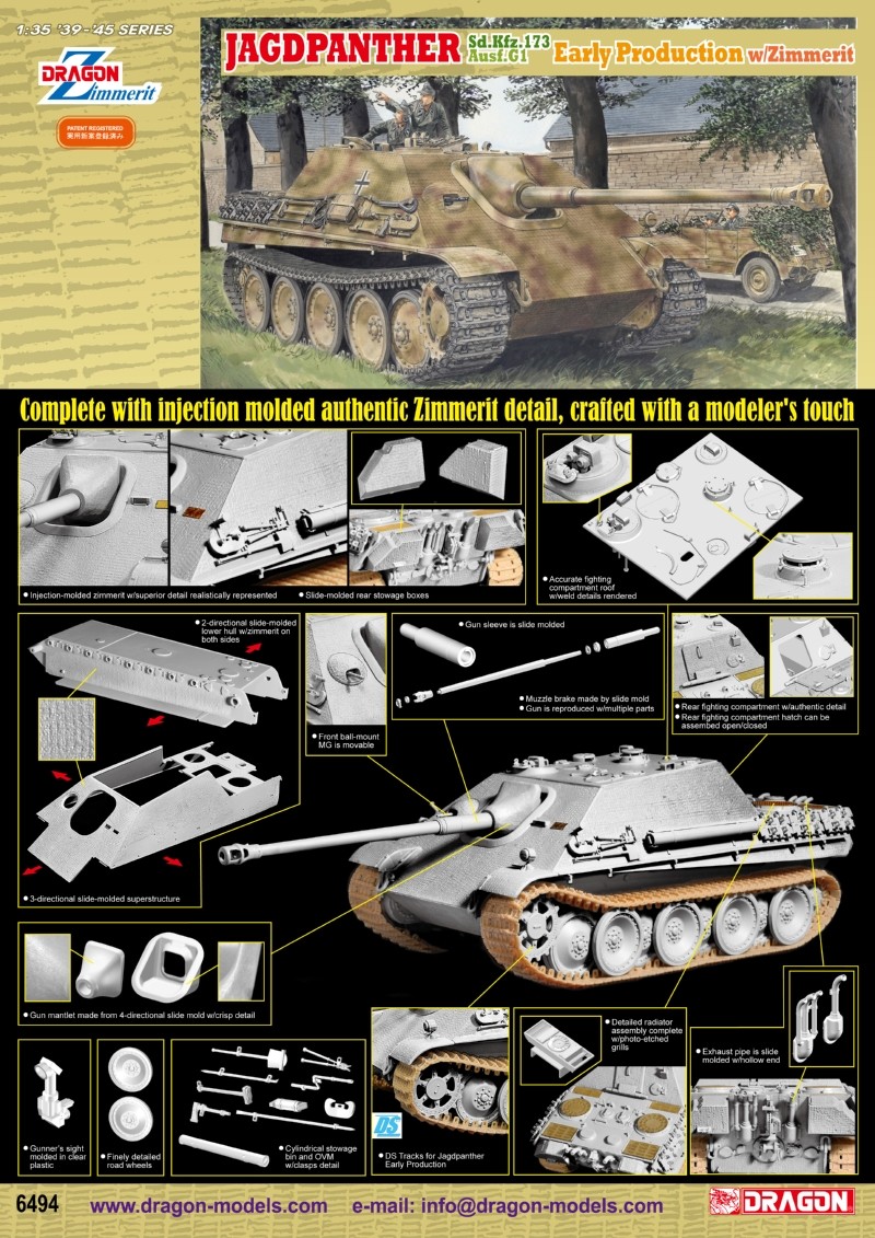 Jagdpanther Ausf.G1 Early Production w/zimmerit – Image 2