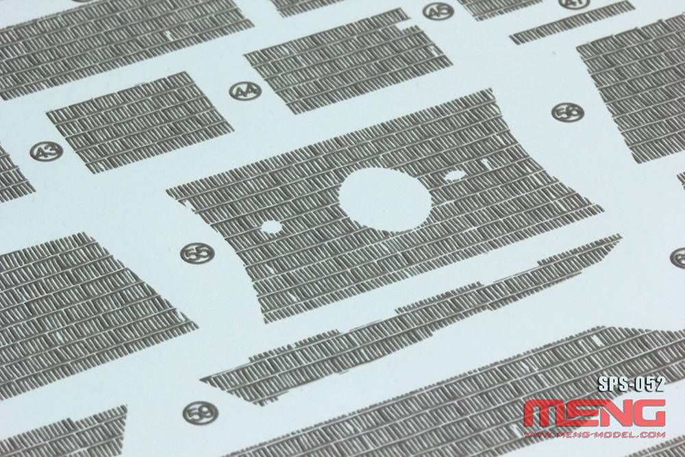 Sd.Kfz.171 Panther Ausf A Late Production Zimmerit Decal Type 3 – Image 3