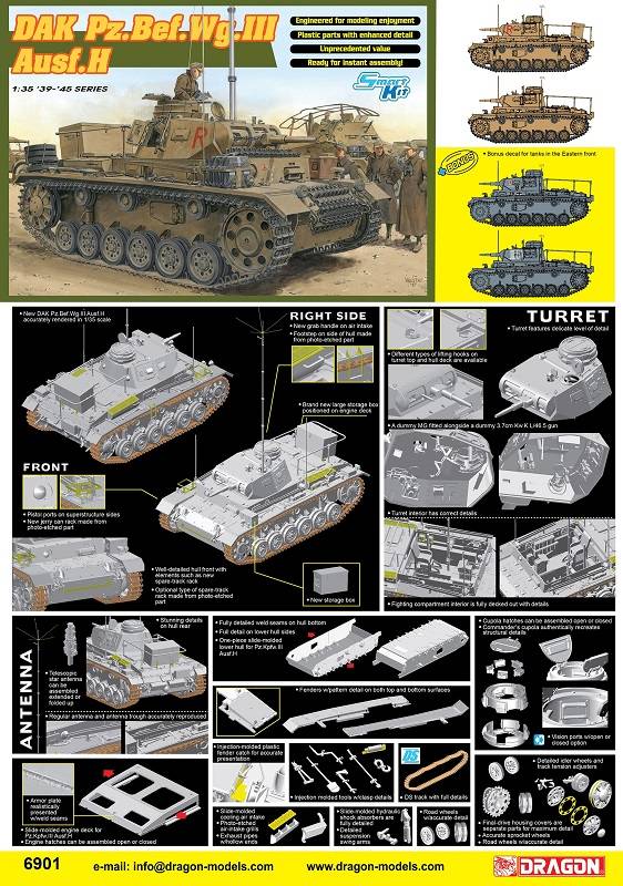 DAK Pz.Bef.Wg.III Ausf.H – Image 2