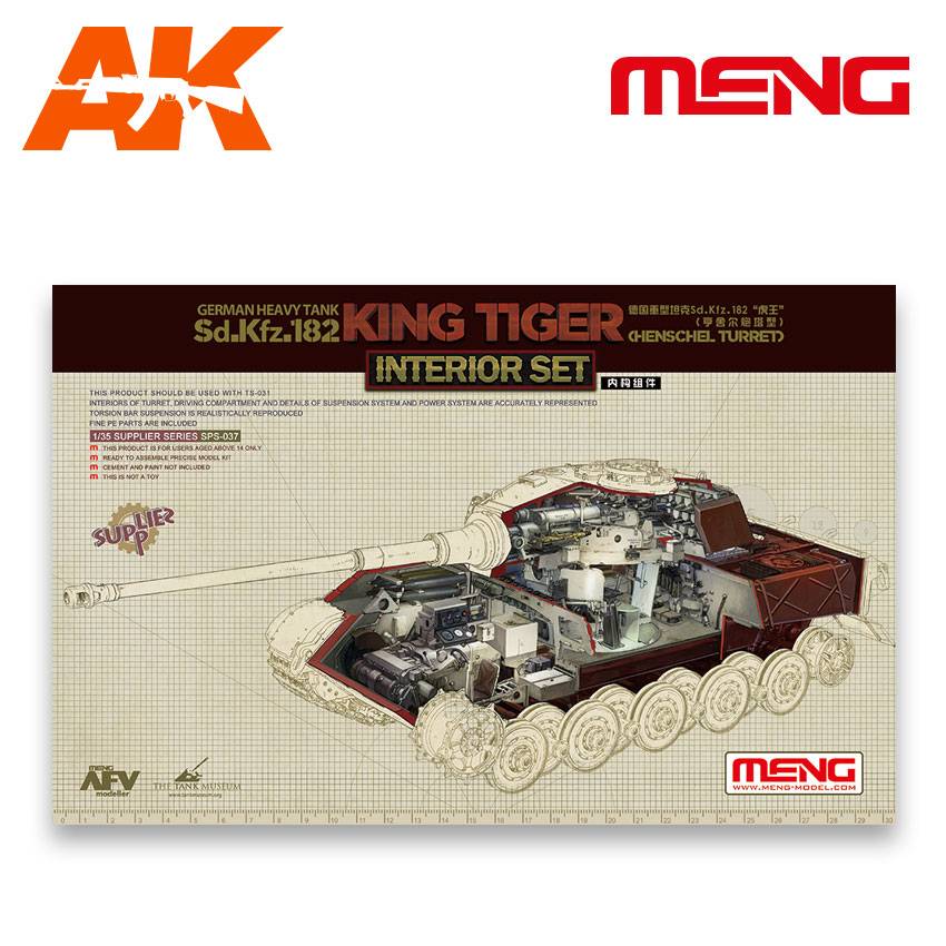 German Heavy Tank Sd.Kfz.182 "King Tiger" (Henschel Turret) Interior Set – Image 15