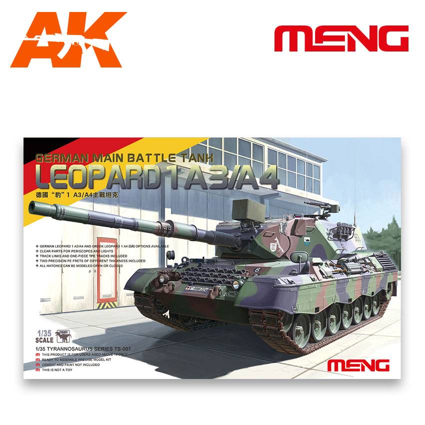 GERMAN MAIN BATTLE TANK LEOPARD 1 A3/A4 – Image 12