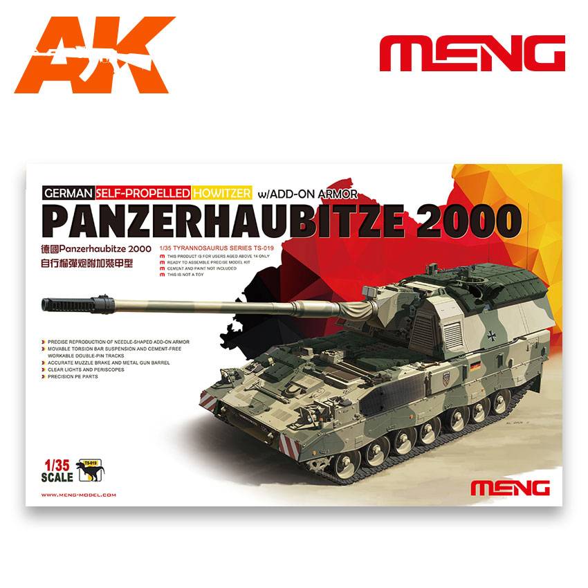 GERMAN SELF-PROPELLED HOWITZER PANZERHAUBITZE 2000 w/ADD-ON ARMOUR – Image 12