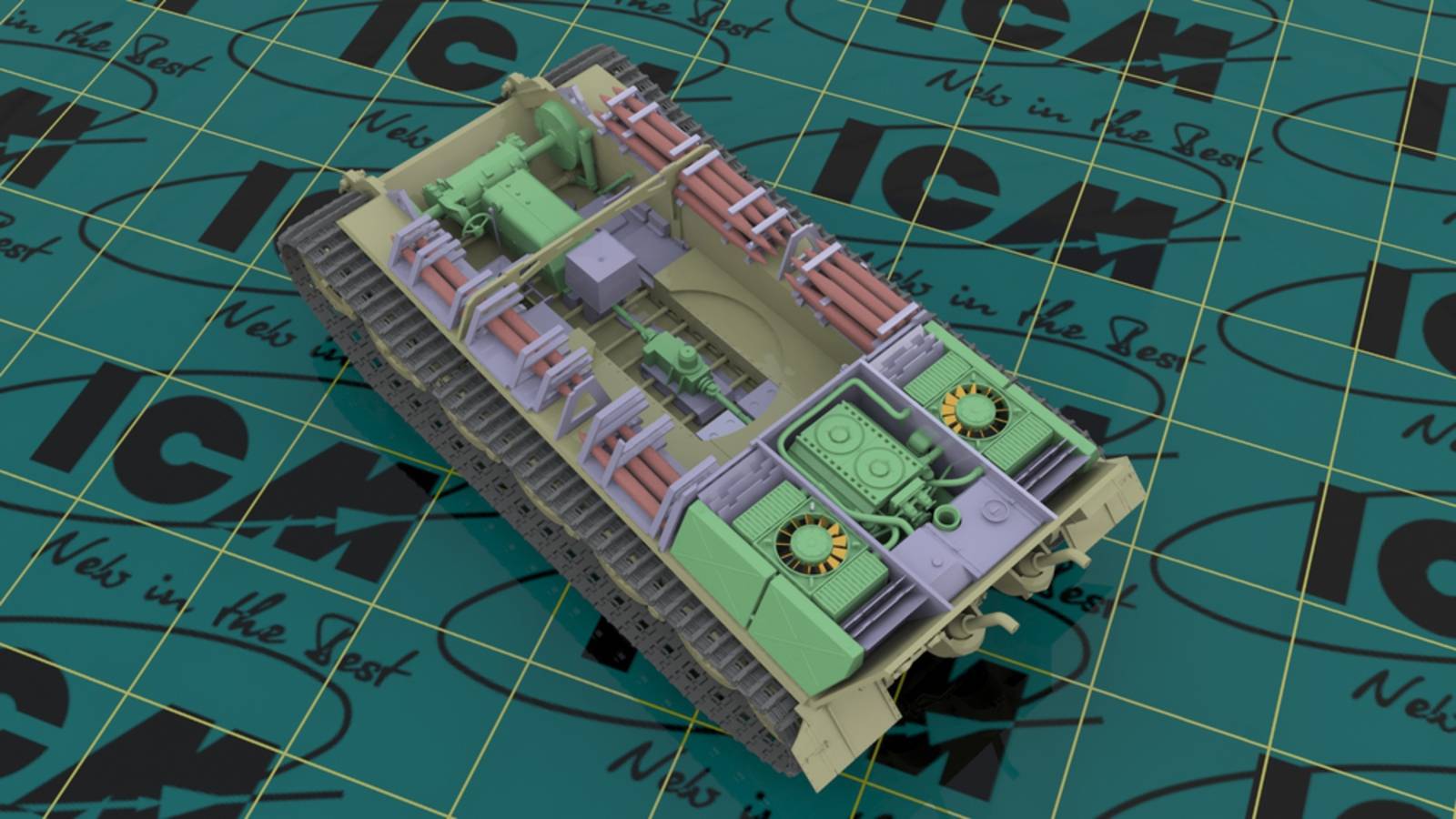 Pz.Kpfw.VI Ausf.B King Tiger (late production) with full interior WWII German Heavy Tank – Image 4