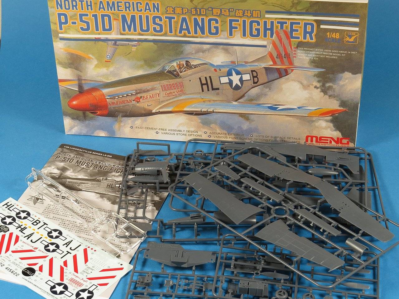 NORTH AMERICAN P-51D MUSTANG FIGHTER – Image 2