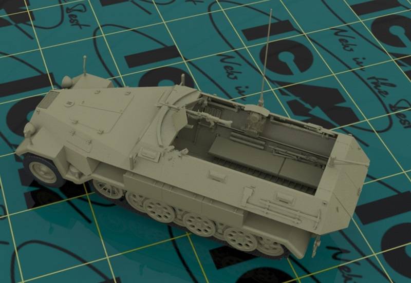 Sd.Kfz.251/1 Ausf.A, WWII German Armoured Personnel Carrier – Image 2