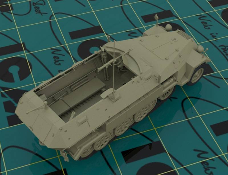 Sd.Kfz.251/1 Ausf.A, WWII German Armoured Personnel Carrier – Image 3