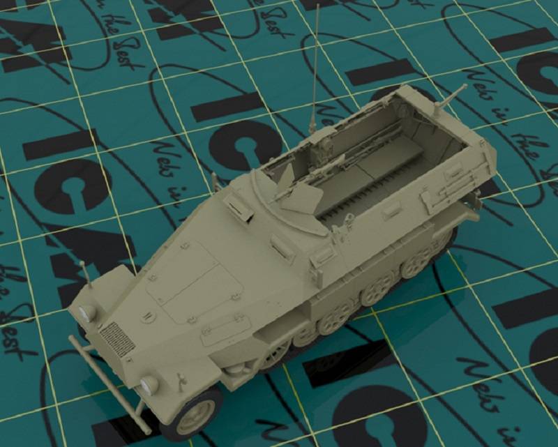 Sd.Kfz.251/1 Ausf.A, WWII German Armoured Personnel Carrier – Image 4
