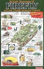 British Sherman 5C FIREFLY w/Cast Cheek-armour Turret