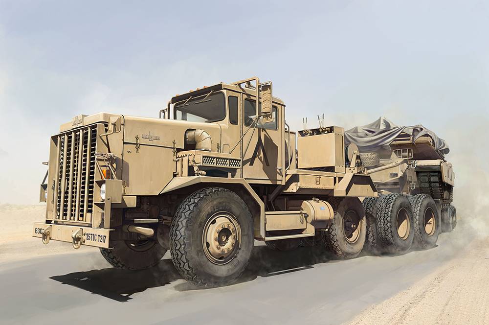 M911 C-HET (8X6) & M747 Heavy Equipment Semi-Trailer – Image 3