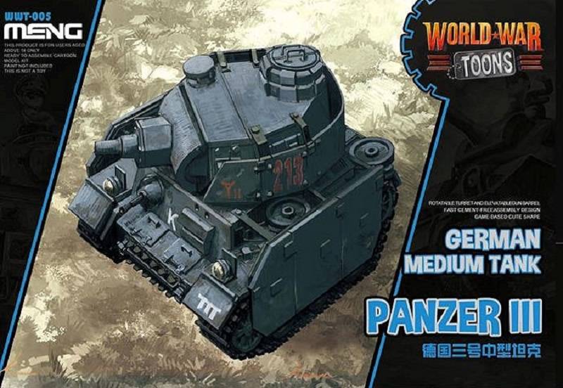 World War Toons German Medium Tank Panzer III
