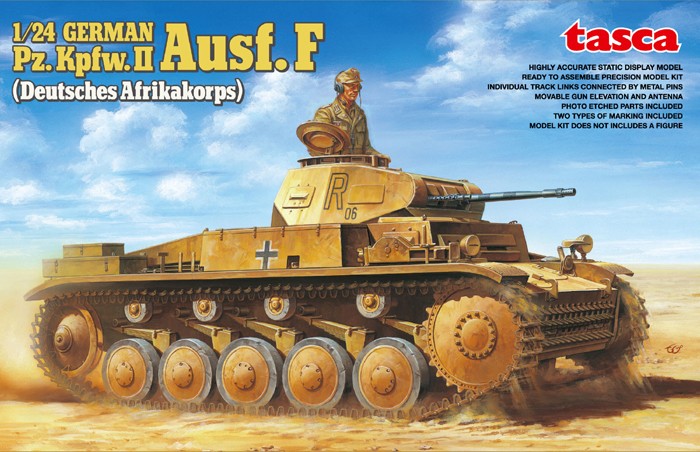 GERMAN Pz.Kpfw.II Ausf.F (Deutsches Afrikakorps)