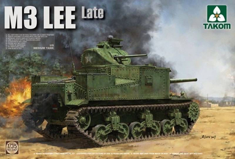 US Medium Tank M3 Lee Late