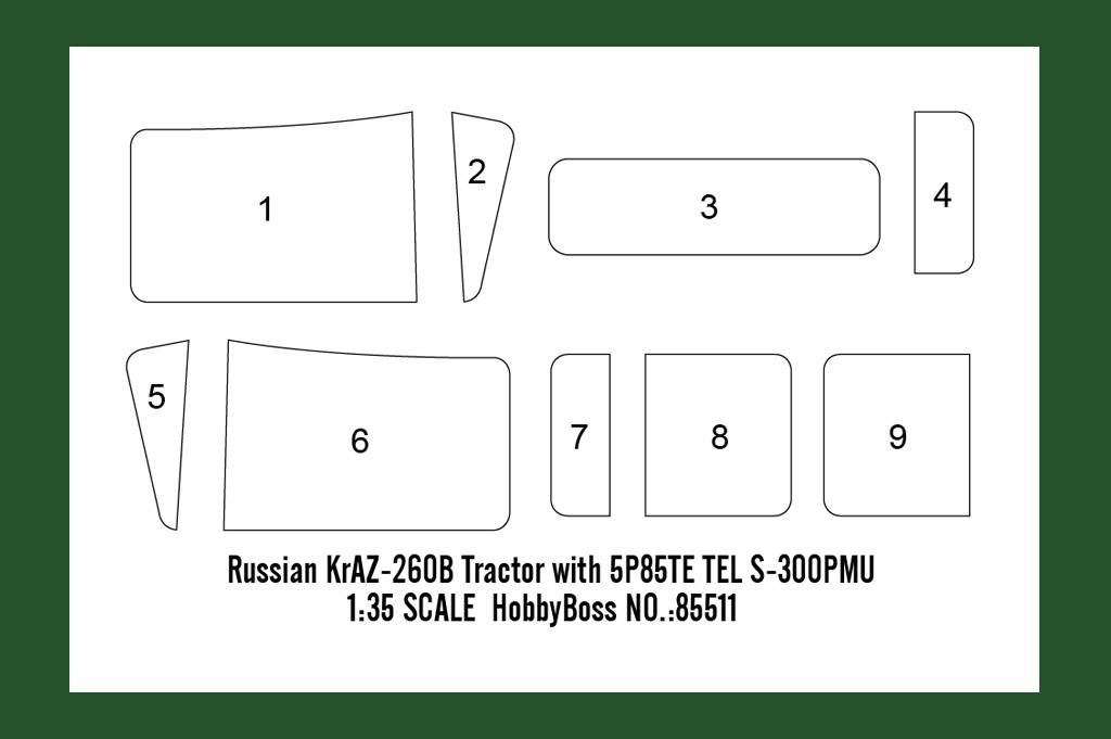 Russian KrAZ-260B Tractor with 5P85TE TEL S-300PMU – Image 13