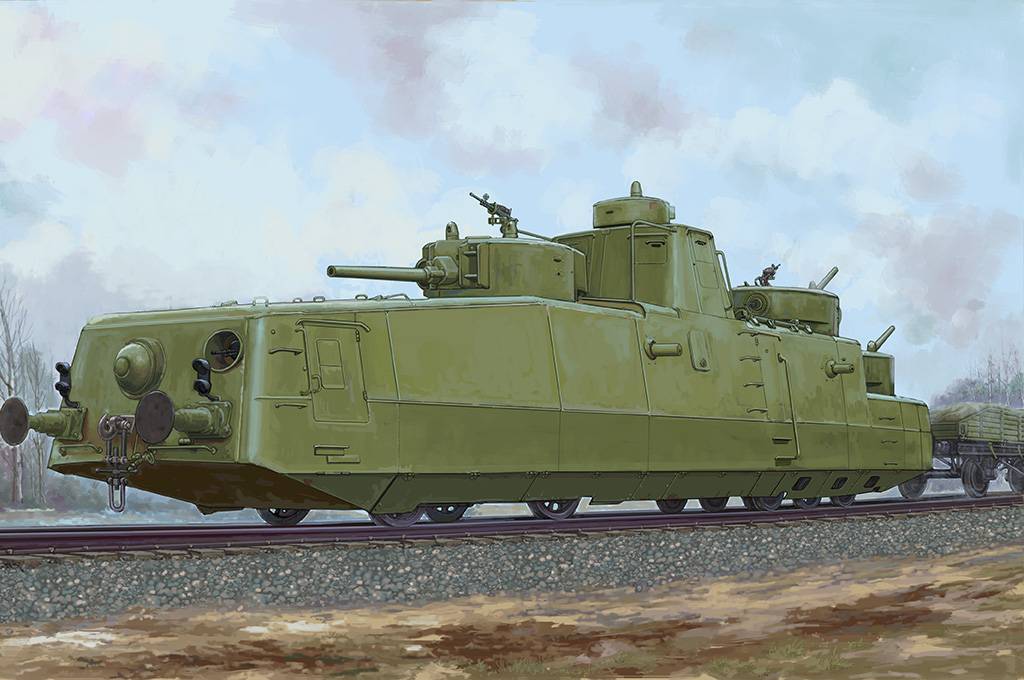 Soviet MBV-2 Armored Train – Image 2