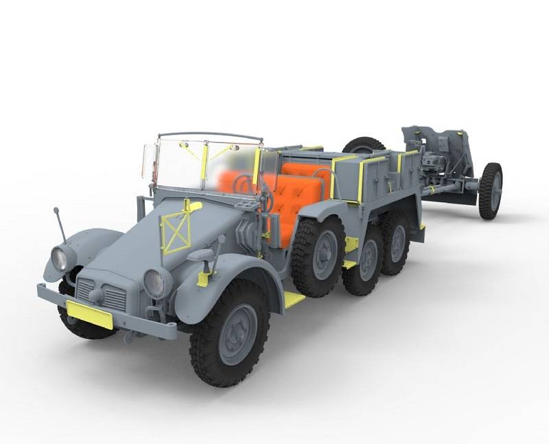 Krupp Protze Kfz.69 L 2 H 143 with 3.7cm Pak 36 (Early version) – Image 3