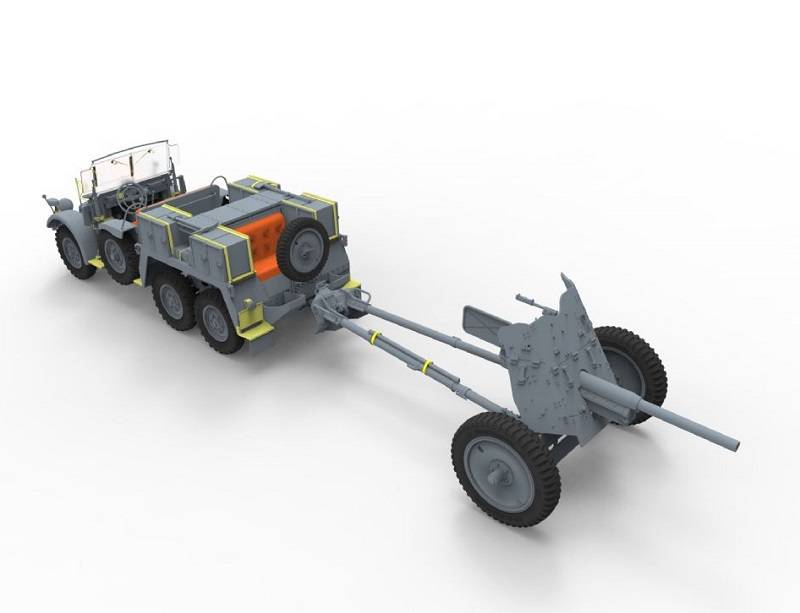 Krupp Protze Kfz.69 L 2 H 143 with 3.7cm Pak 36 (Early version) – Image 4