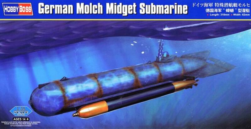 German Molch Midget Submarine