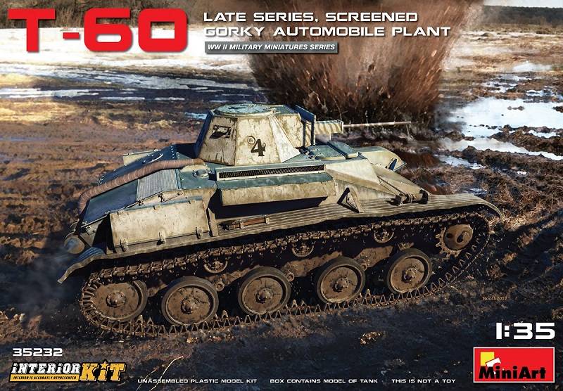 T-60 LATE SERIES, Screened (Gorky Automobile Plant) INTERIOR KIT