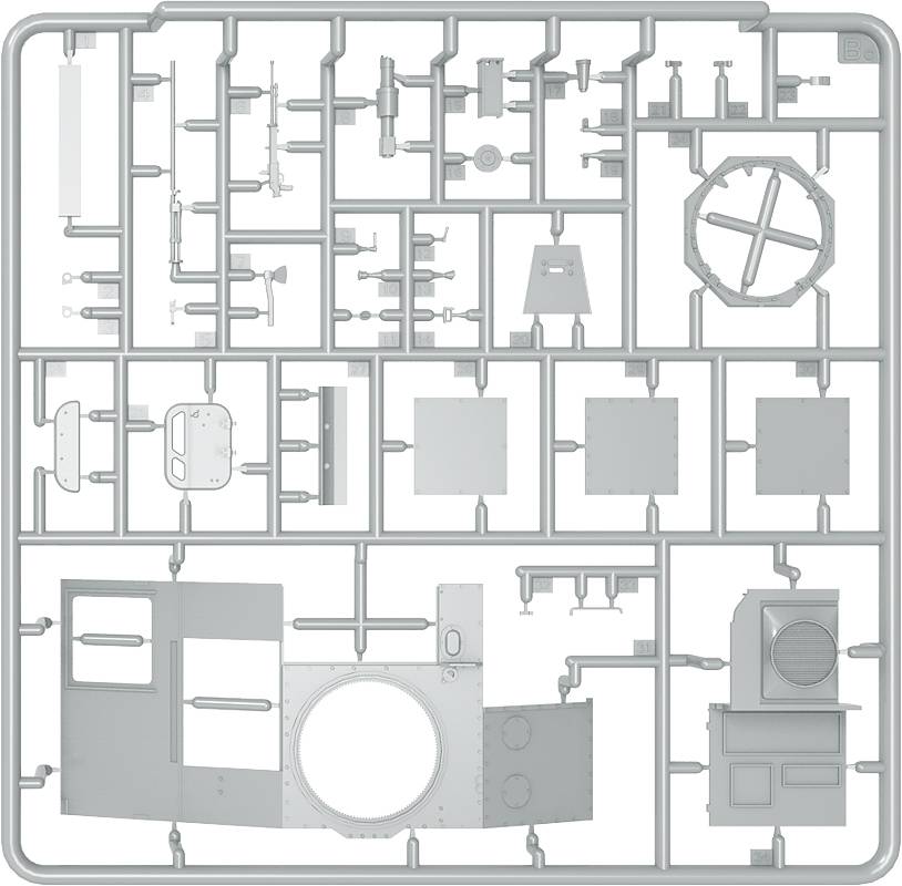 T-60 LATE SERIES, Screened (Gorky Automobile Plant) INTERIOR KIT – Image 13
