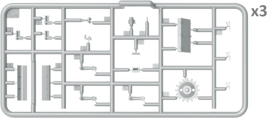 T-60 LATE SERIES, Screened (Gorky Automobile Plant) INTERIOR KIT – Image 14