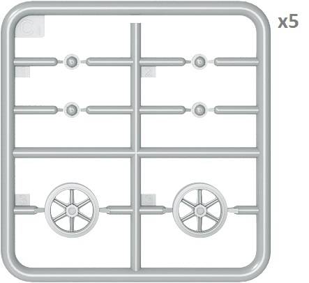 T-60 LATE SERIES, Screened (Gorky Automobile Plant) INTERIOR KIT – Image 19