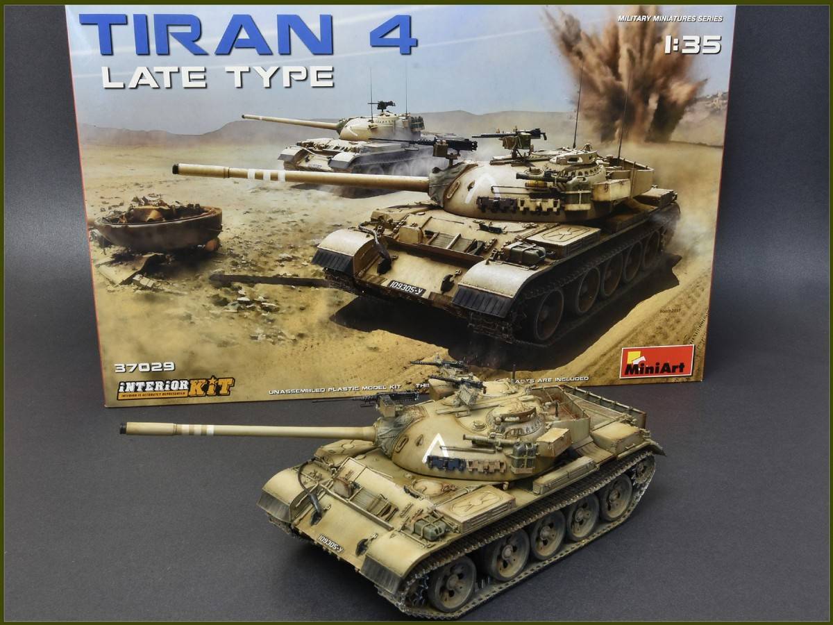T-55A EARLY Mod. TIRAN 4 LATE TYPE. INTERIOR KIT – Image 2