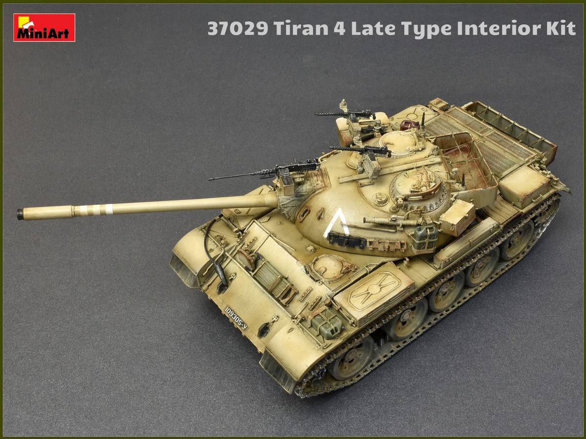 T-55A EARLY Mod. TIRAN 4 LATE TYPE. INTERIOR KIT – Image 7